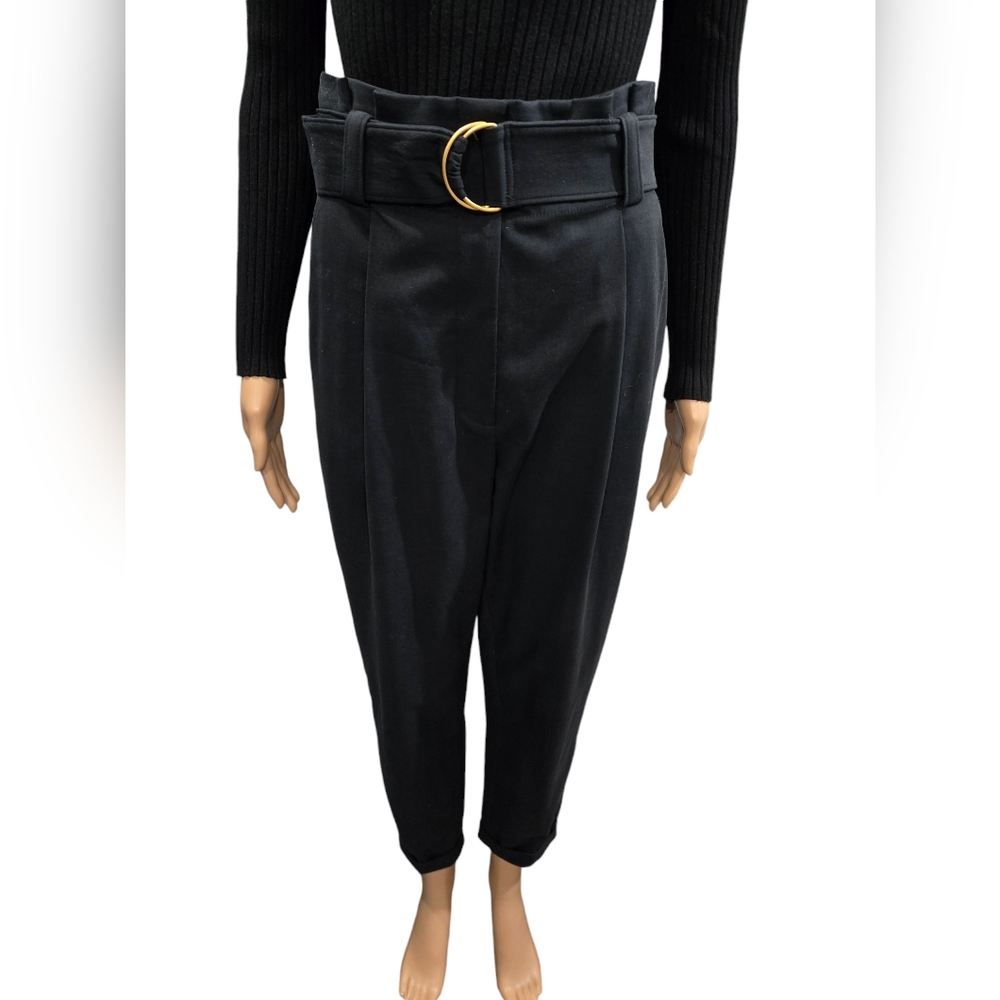 A.L.C. Diego Tapered Paperbag Trousers Size 2-6 - Picture 7 of 13